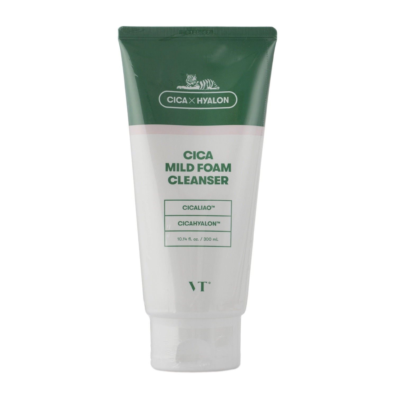 VT Cosmetics - Cica Mild Foam Cleanser - Cleansing Face Foam with Asian Centella - 300ml