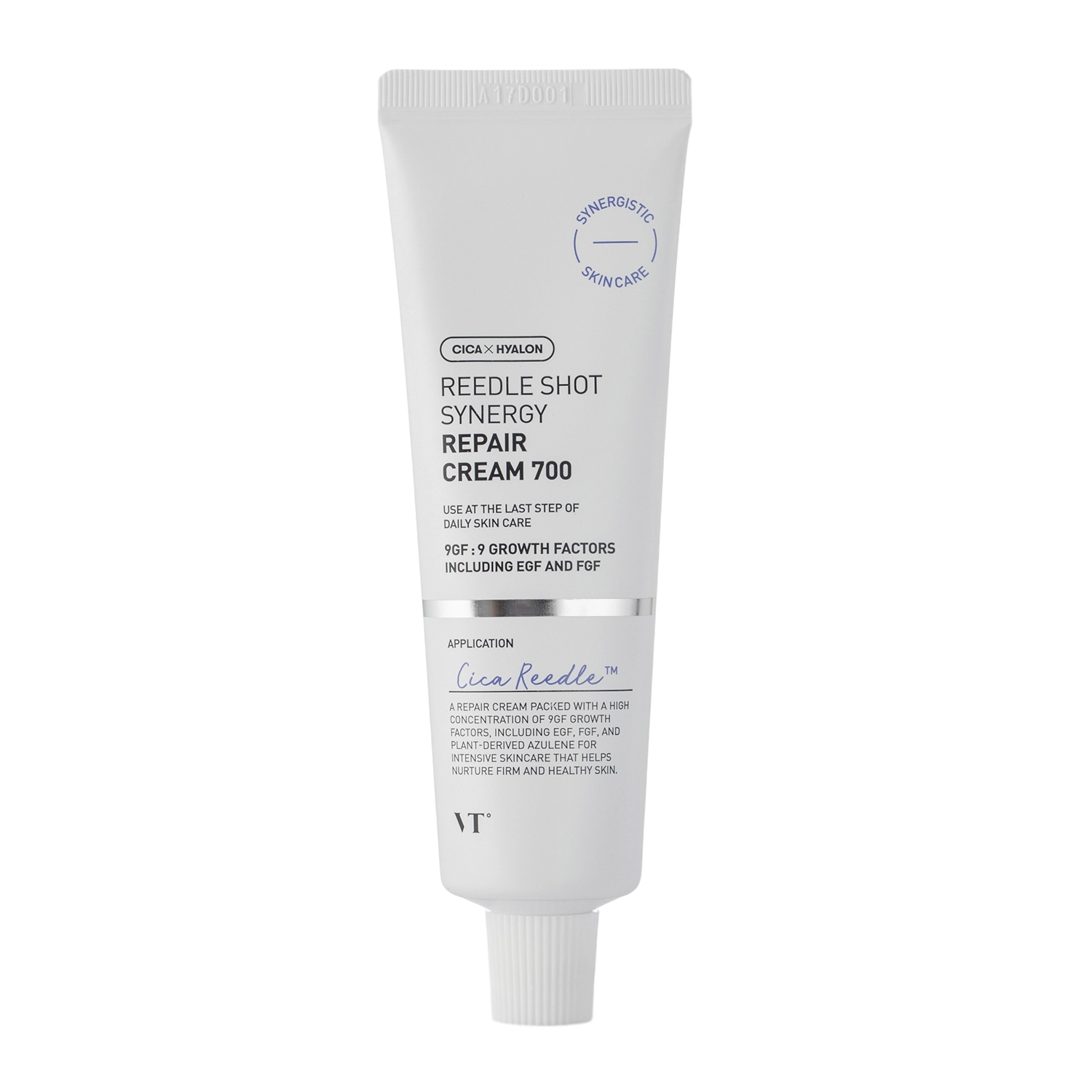 VT Cosmetics - Reedle Shot Synergy Repair Cream 700 - Regenerating Face Cream with Azulene - 50ml