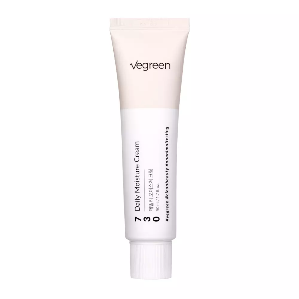 Vegreen - 730 Daily Moisture Cream - Moisturizing Face Cream with Squalane - 50ml