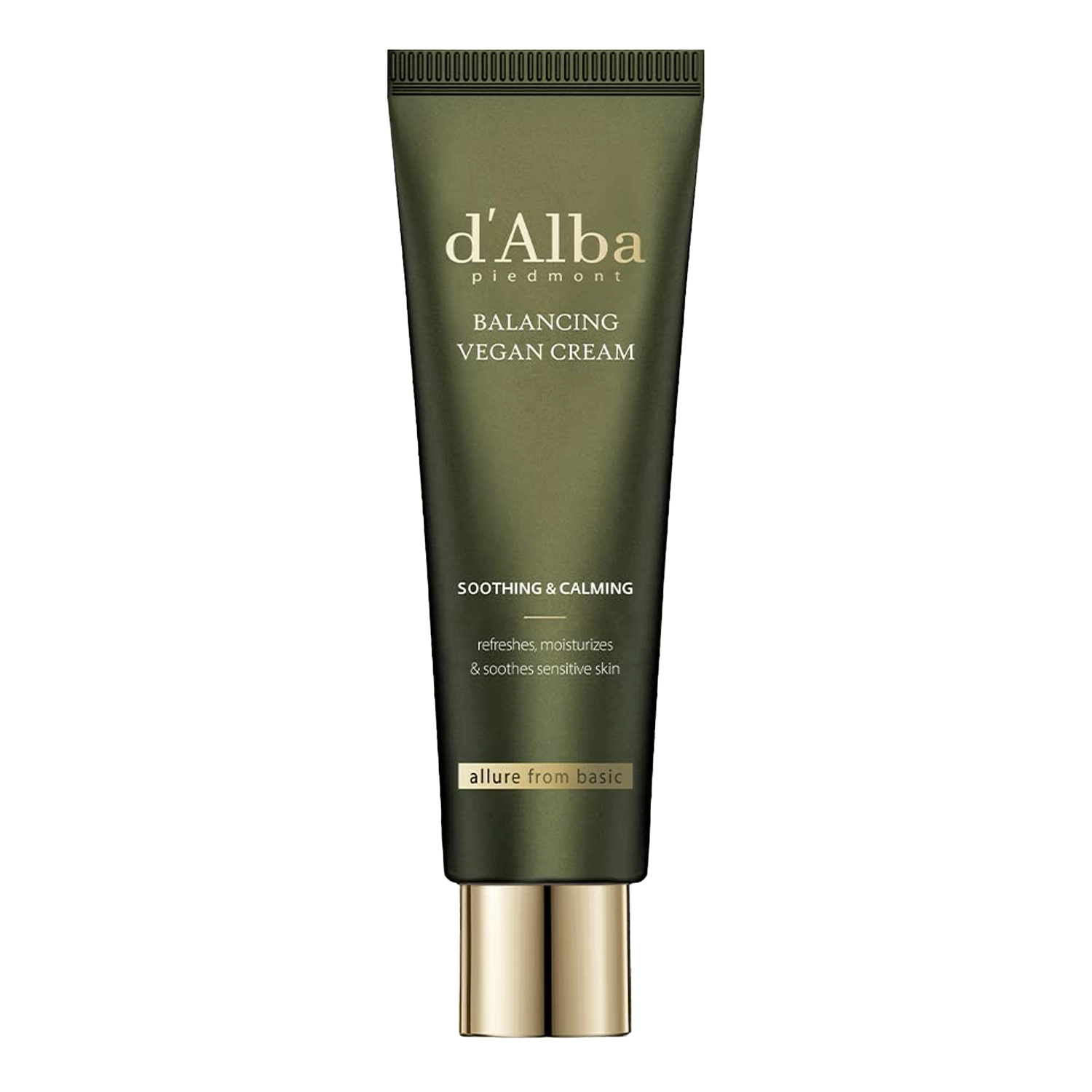 d'Alba - Mild Skin Balancing Vegan Cream - Moisturizing and Soothing Face Cream - 55ml