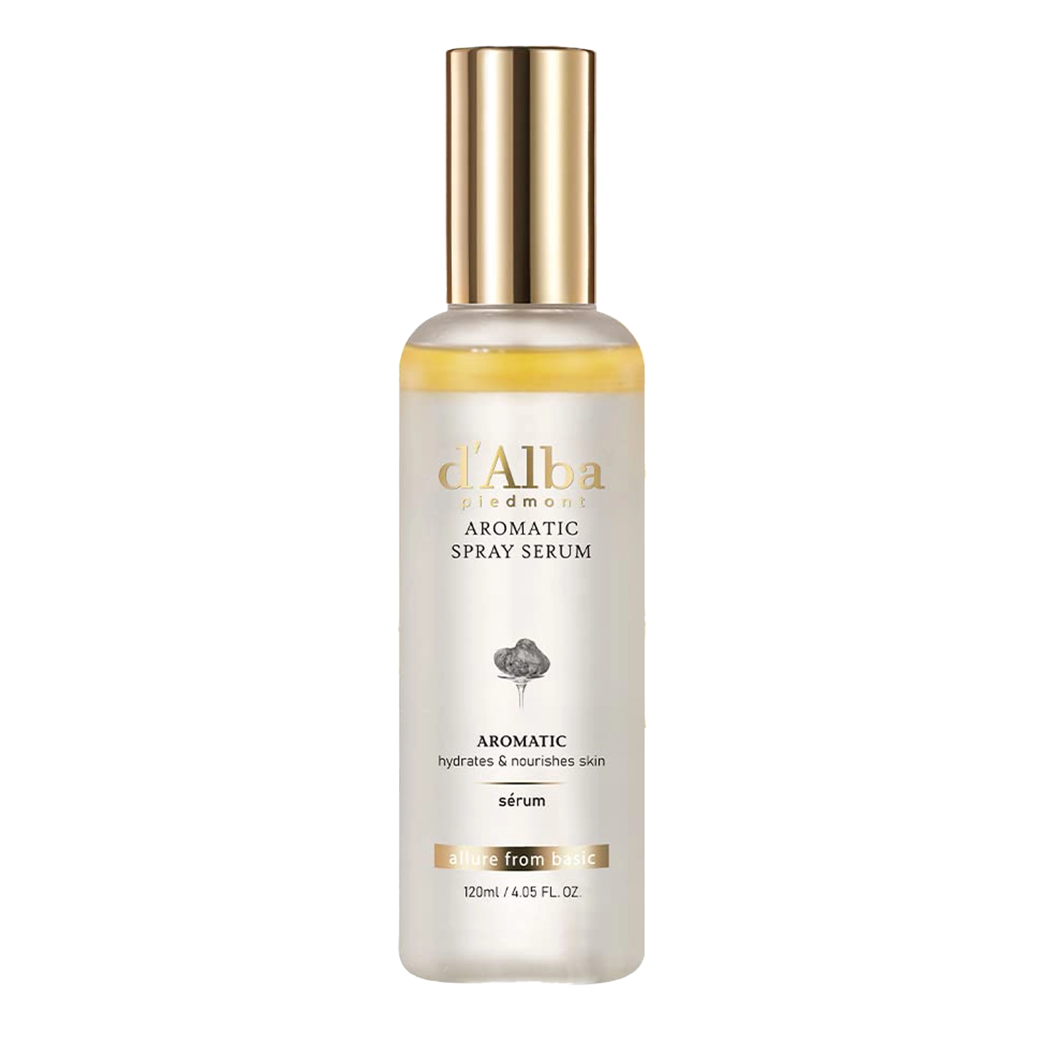 d'Alba - White Truffle First Aromatic Spray Serum - Moisturizing Face Serum in Mist - 120ml