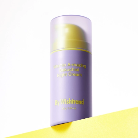 By Wishtrend - Vitamin A-mazing Bakuchiol Night Cream - Vitamin A and Bakuchiol Night Cream - 30ml