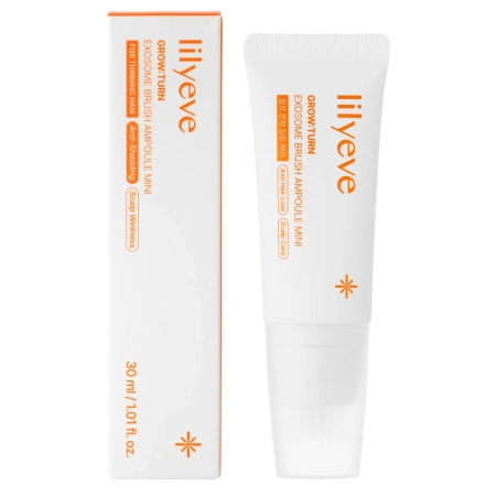 lilyeve - Grow:Turn Exosome Brush Ampoule - StrengtheningAmpoulee for Hair and Scalp - Mini - 30ml