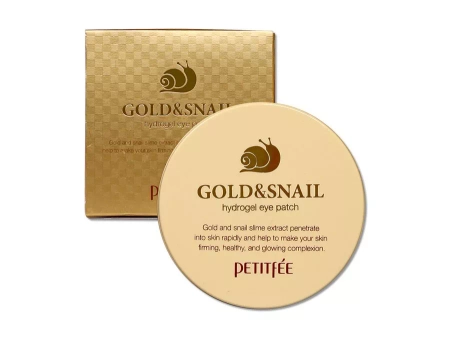 Petitfee - Gold & Snail Hydrogel Eye Patch - Hydrogel Eye Patch - 60pcs