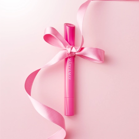 Mary&May; - Blooming Glow Lip - Tinted Lip Balm - 02 Ruby Blossom - 1.7 g
