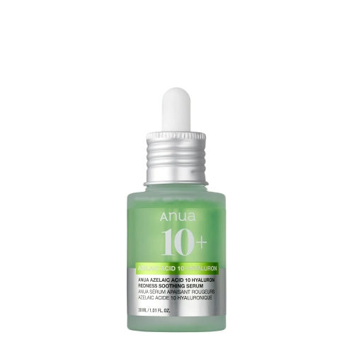 Anua - Azelaic Acid 10 Hyaluron Redness Soothing Serum - Serum with Azelaic Acid and Hyaluronic Acid - 30ml