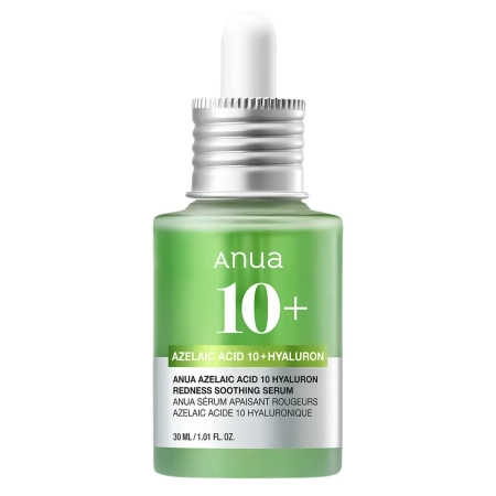 Anua - Azelaic Acid 10 Hyaluron Redness Soothing Serum - Serum with Azelaic Acid and Hyaluronic Acid - 30ml