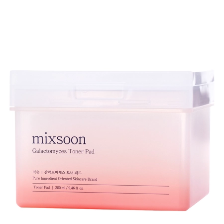 Mixsoon - Galactomyces Toner Pad - Brightening Facial Pads - 60pcs.