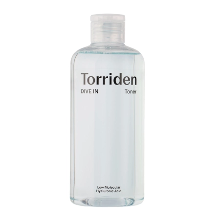 Torriden - Dive-In - Low Molecule Hyaluronic Acid Toner - Toner Soothing and Moisturizing with Hyaluronic Acid and Panthenolem - 300ml