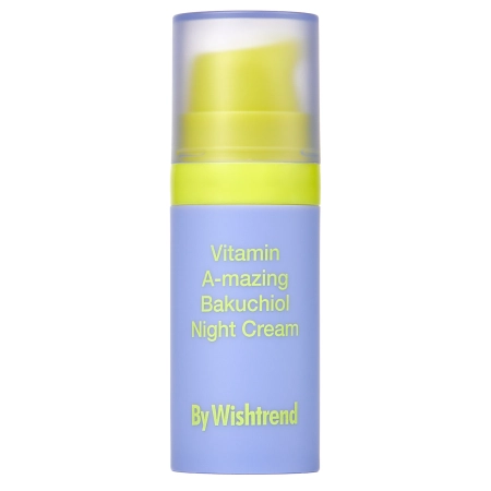 By Wishtrend - Vitamin A-mazing Bakuchiol Night Cream Mini - Night Cream with Vitamin A and Bakuchiolem - 10g