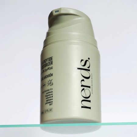 Nerds. - Multi-Peptide Smart-Aging Moisturizer - 2% Argireline Amplified + 3% Syn Coll - Peptide Anti-Aging Cream - 50ml