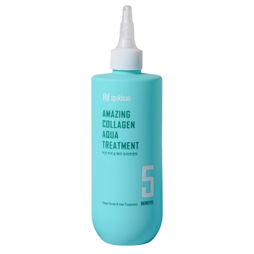 Spaklean - Amazing Collagen Aqua Treatment - Collagen-Based Volumizing Hair Treatment - 300 ml