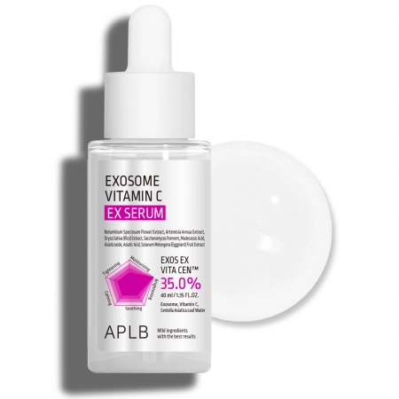 APLB - Exosome Vitamin C EX Serum - Facial Serum with Vitamin C and Exosomes - 40ml