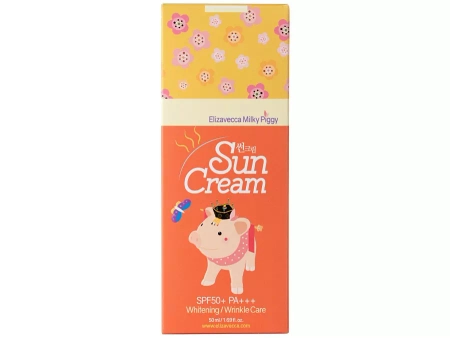 Elizavecca - Milky Piggy Sun Cream SPF 50+/PA+++ - Sunscreen - 50ml