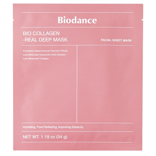 Biodance - Bio-Collagen Real Deep Mask - Firming Collagen Face Mask - 1pc/34g
