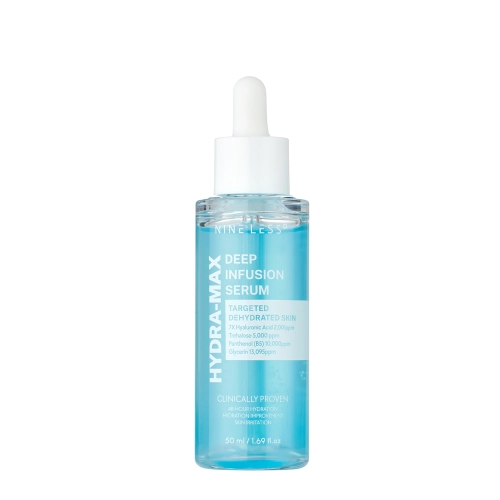 Nine Less - Hydra-Max Deep Infusion Serum - Hydrating Face Serum - 50ml