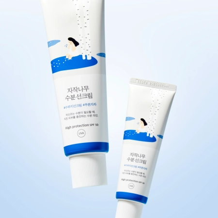 Round Lab - Birch Juice Moisturizing Sun Cream SPF50+ PA++++ - Moisturizing SPF Cream - 50 ml