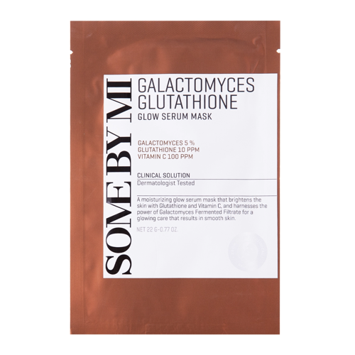 Some By Mi - Galactomyces Glutathione Glow Serum Mask - Brightening Sheet Mask - 22g