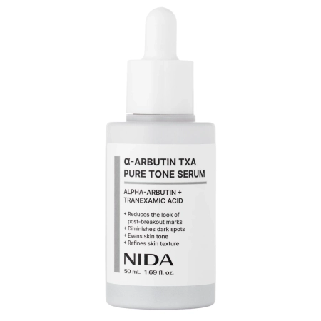 NIDA - α-Arbutin TXA Pure Tone Serum - Brightening Face Serum - 50 ml