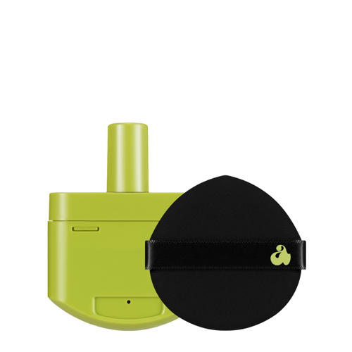 Unleashia - Satin Wear Healthy-Green Cushion - Refill + Sponge - Satin Cushion foundation - 18C Seashell - 15g