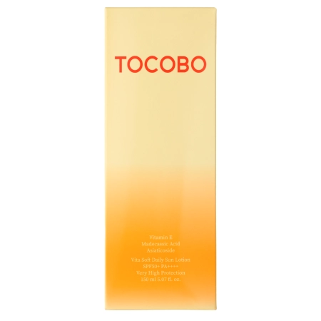 Tocobo - Vita Soft Daily Sun Lotion SPF50+ PA++++ - Lightweight Sunscreen for Face - 150ml