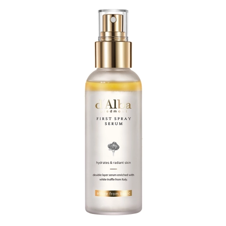 d'Alba - White Truffle First Spray Serum - Brightening-Moisturizing Face Serum in Mist - 100ml