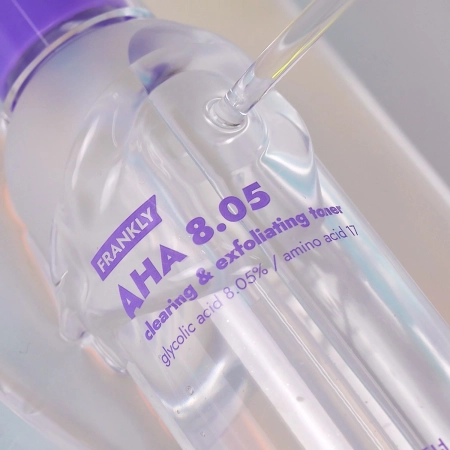 Frankly - AHA 8.05 Clearing & Exfoliating Toner - Exfoliating Toner with 8.05% Glycolic Acid - 100ml