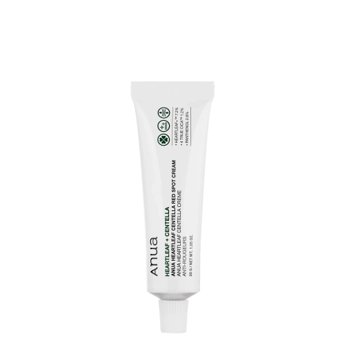 Anua - Heartleaf Centella Red Spot Cream - Soothing Cream for Problem Skin - 30g