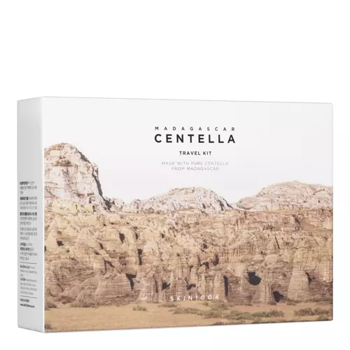 SKIN1004 - Madagascar Centella Travel Kit - Cosmetic Travel Kit with Asian Centella - 20ml+30ml+30ml+30ml+30ml