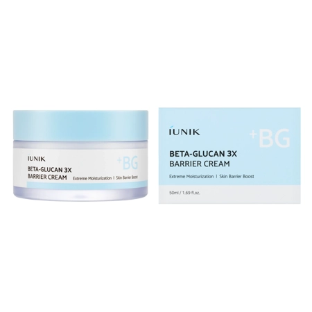 iUnik - Beta Glucan 3X Barrier Cream - Moisturizing Face Cream - 50ml