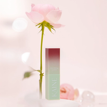 Kaine - Glow Melting Lip Balm - Moisturizing Lip Balm - #Rosy Plum - 3.7g