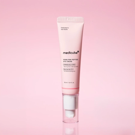 Medicube - PDRN Pink Peptide Eye Cream - Peptide Eye Cream with PDRN - 30ml