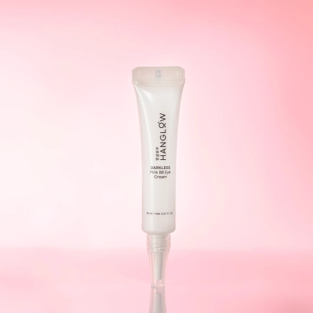 HanGlow - Darkless - Pink BB Eye Cream - Cream - Concealer Under Eyes - 15ml