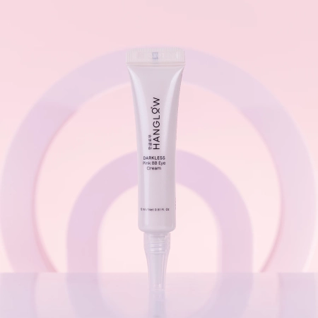 HanGlow - Darkless - Pink BB Eye Cream - Cream - Concealer Under Eyes - 15ml