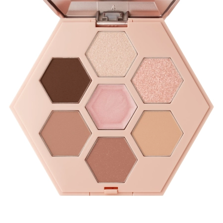 ELROEL - Barely Mood Shadow Palette - Eyeshadow Palette - 02 Pale Rose - 8.1 g