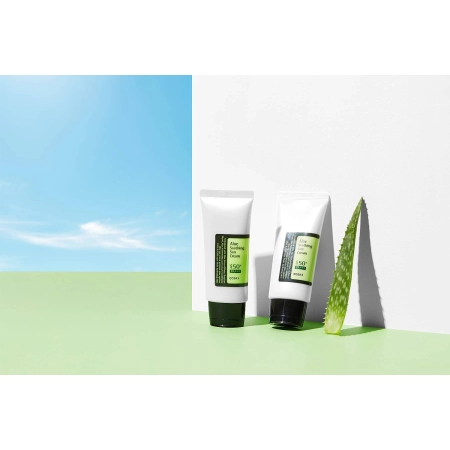 COSRX - Aloe Soothing Sun Cream SPF50+/PA+++ - Moisturizing Sunscreen - 50ml