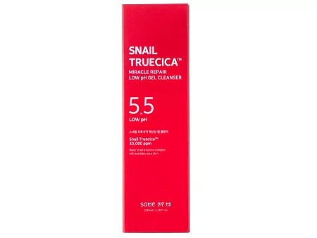 Some By Mi - Snail Truecica Miracle Repair Low ph Gel Cleanser - Gentle Low ph Cleansing Gel - 100ml
