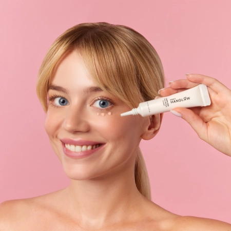 HanGlow - Darkless - Pink BB Eye Cream - Cream - Concealer Under Eyes - 15ml
