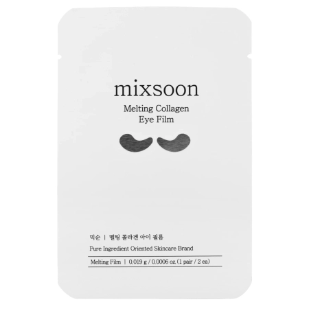 Mixsoon - Melting Collagen Eye Film - Soluble Collagen Eye Patches - 5 pairs