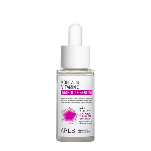 APLB - Kojic Acid Vitamin C Ampoule Serum - Revitalizing Facial Serum - 40ml