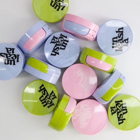 Unleashia - Babe Skin Baby Blue Cushion - Refill + Sponge - Cushion foundation - 21N Fluffy - 15g 