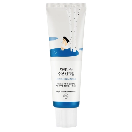 Round Lab - Birch Juice Moisturizing Sun Cream SPF50+ PA++++ - Moisturizing SPF Cream - 50 ml