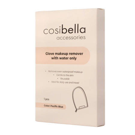 Cosibella Accessories - Makeup Removal Glove Using Only Water - Pacific Blue