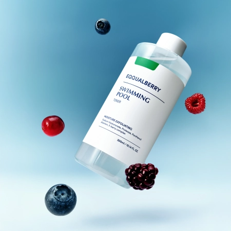 EQQUALBERRY - Swimming Pool Daily Facial Toner - Moisturizing and Exfoliating Facial Toner Toner - 300ml
