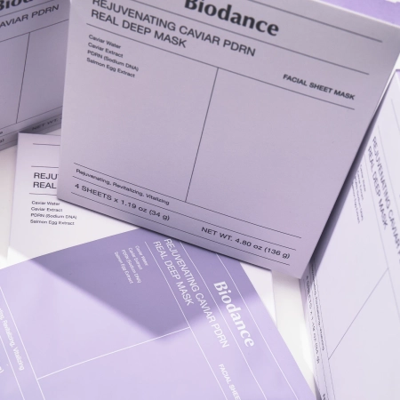 Biodance - Rejuvenating Caviar PDRN Real Deep Mask - 4szt/34g