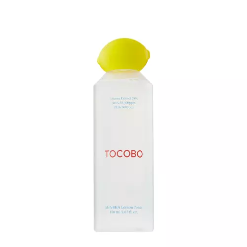Tocobo - AHA BHA Lemon Toner - Lemon Tonic with AHA and BHA Acids - 150ml