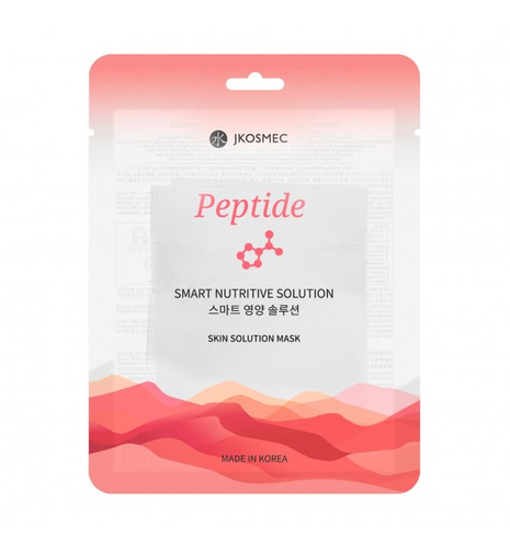 Jkosmec - Skin Solution Mask Peptide - Peptide Face Mask in Sheet - 1pc/25ml
