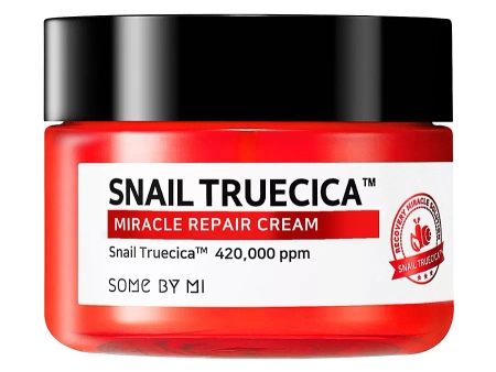 Some By Mi - Snail Truecica Miracle Repair Cream - Revitalizing Cream with Snail Mucus - 60ml