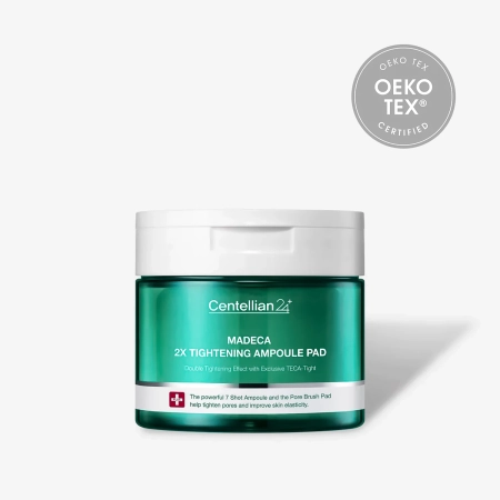 Centellian24 - Madeca Double Tightening Ampoule Pad - Facial Pads with Firming Serum - 60 pcs.