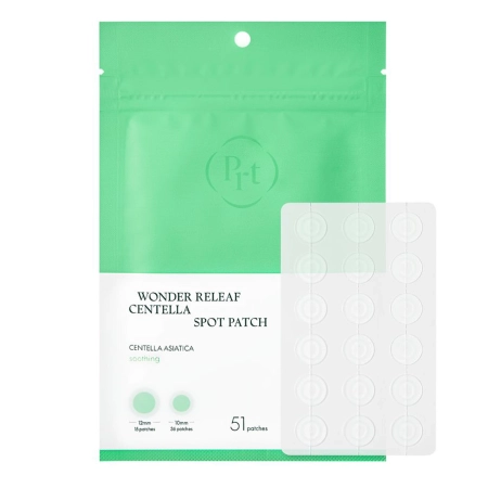 Purito Seoul - Wonder Releaf Centella Spot Patch - Invisible Pimple Patches - 51 pcs.